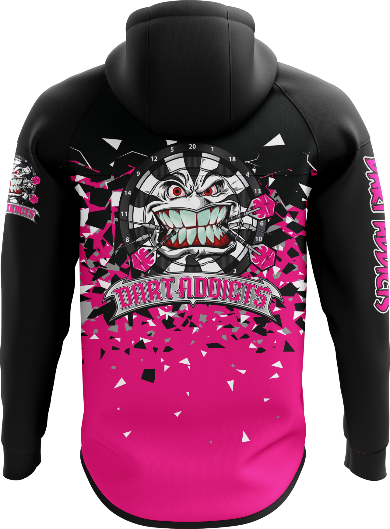 FRAGMENT PINK ZIP HOODIE