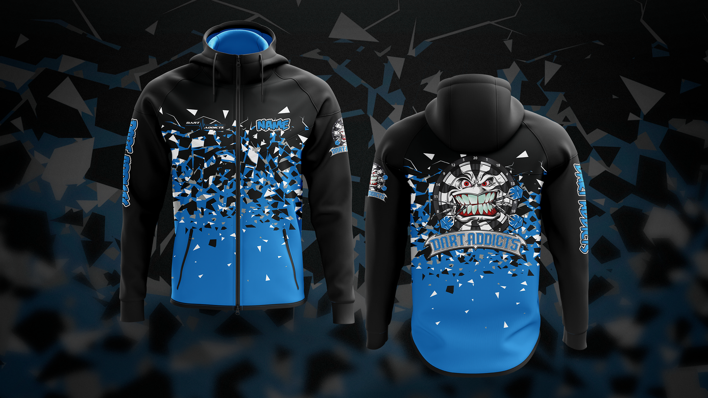 FRAGMENT BLUE ZIP HOODIE