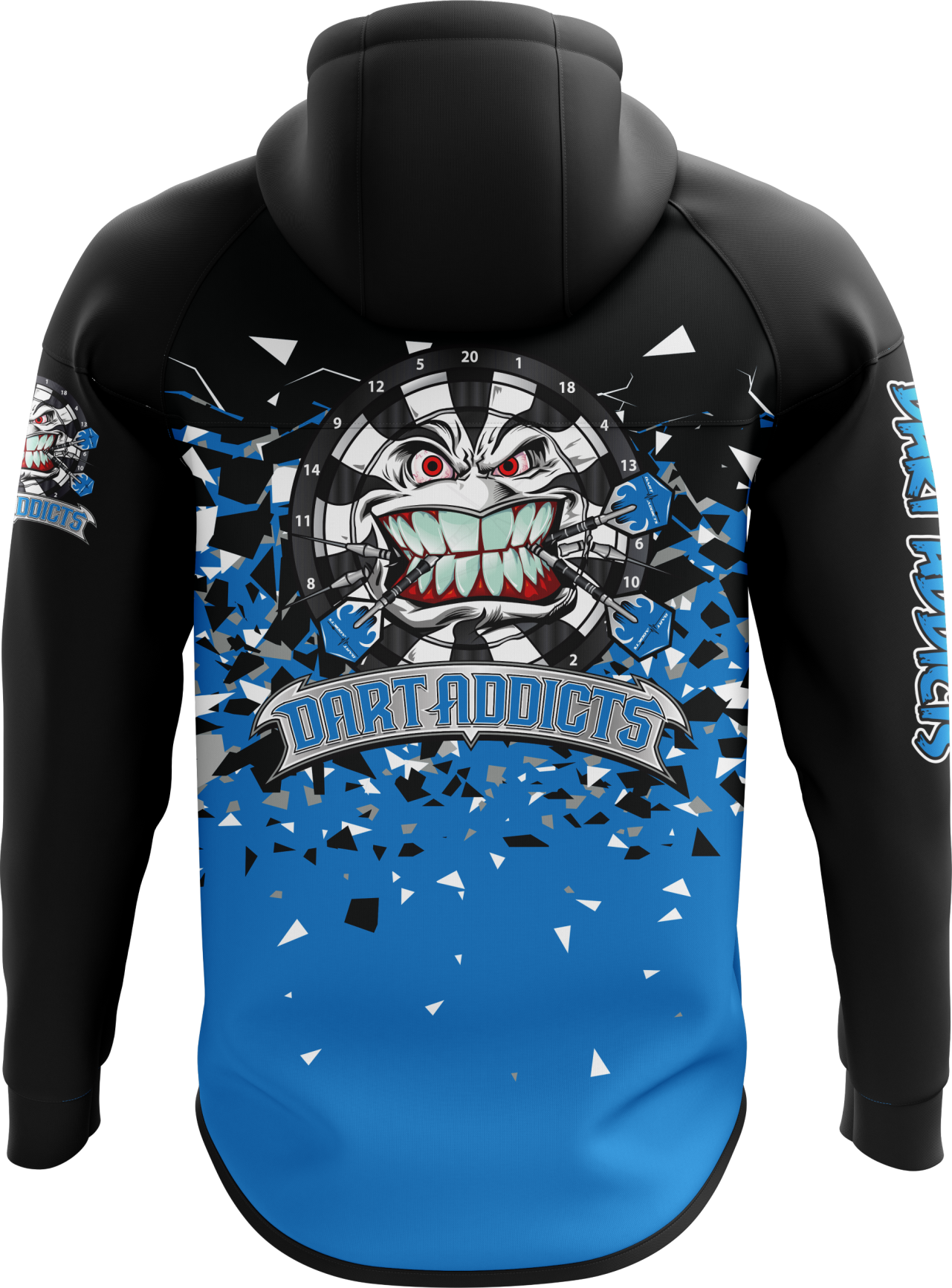 FRAGMENT BLUE ZIP HOODIE