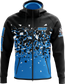 FRAGMENT BLUE ZIP HOODIE