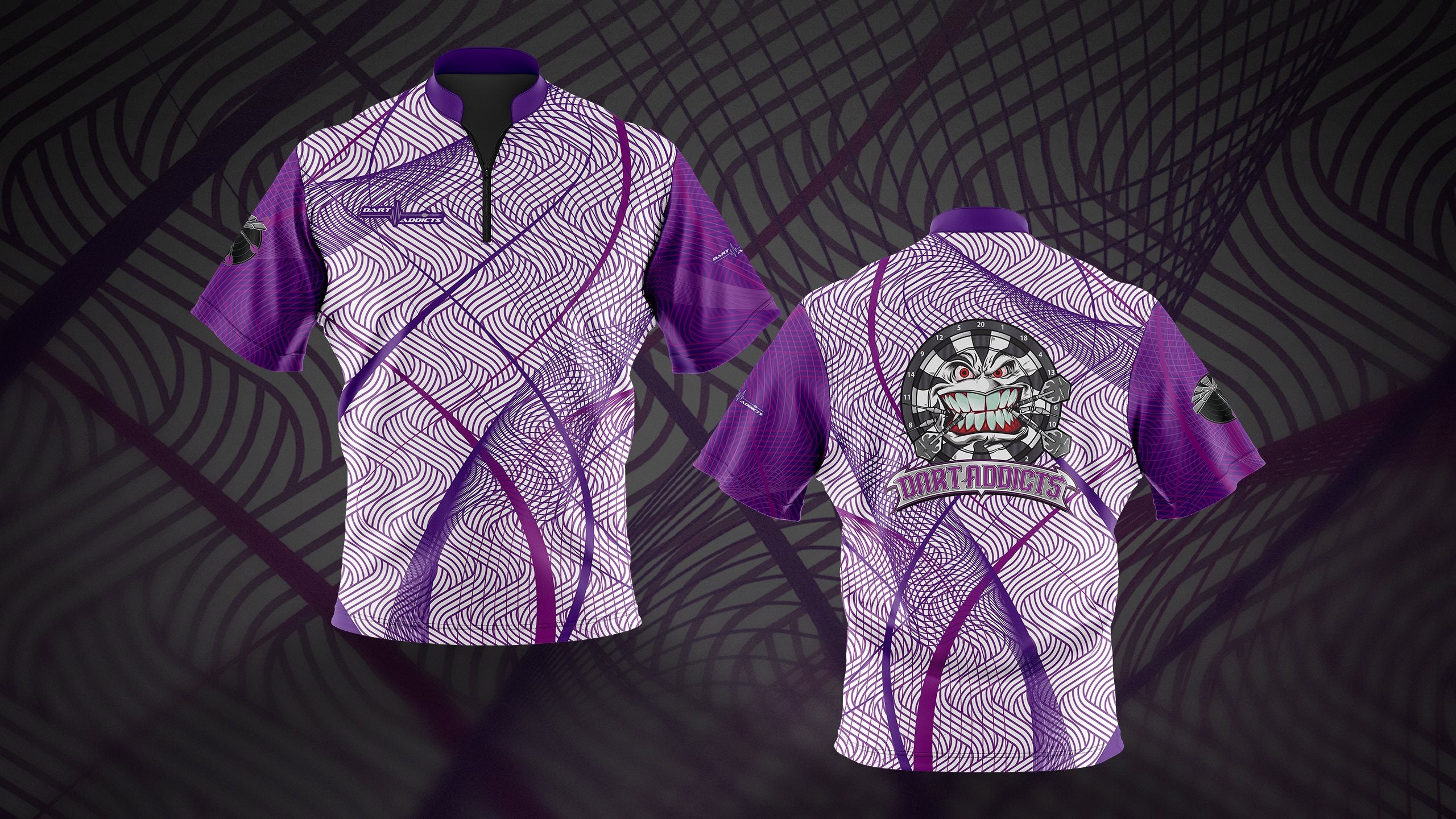 PURPLE SWIRL JERSEY Dart Addicts